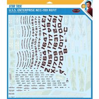 Star Trek U.S.S. Enterprise NCC-1701 Refit Aztec - Decals