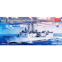 U.S. Navy Guided Missile Frigate USS Oliver Hazard Perry FFG-7